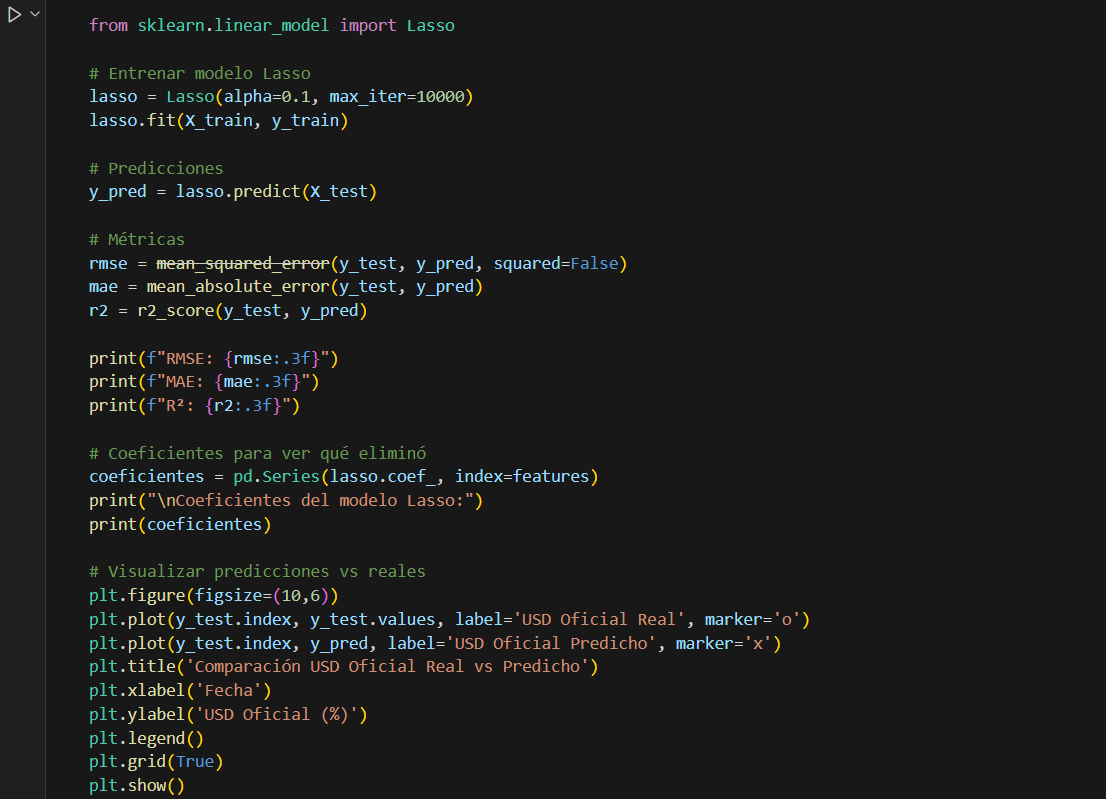 Script Modelo Lasso Machine Learning